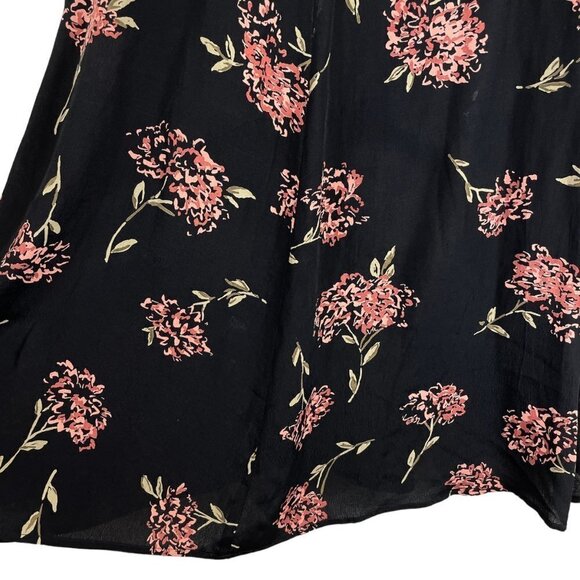 Christy Dawn The Sebastian Floral Short Sleeve Midi Dress Thulian Garden Size S - Picture 10 of 12